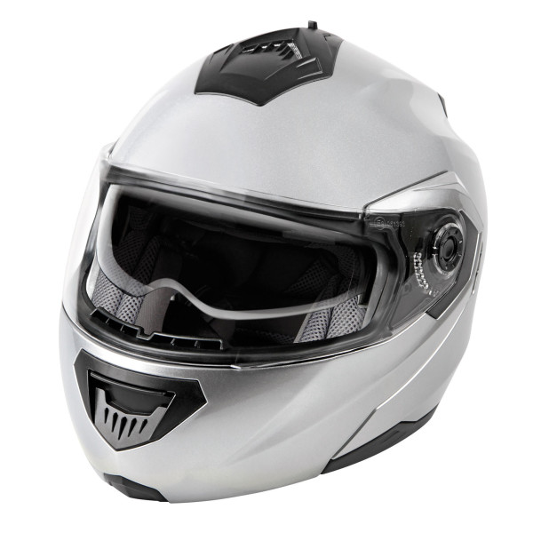 CASCO LA-1 MODULARE TG.L SILVER LUCIDO