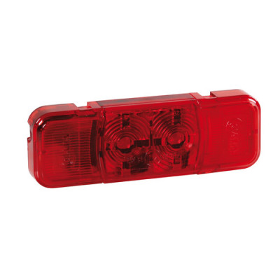 LUCE INGOMBRO R14 2LED 24V ROSSA