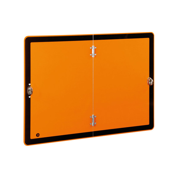 PANNELLO A.D.R. PIEGHEVOLE ARANCIO 400X300X1mm ALLUMINIO