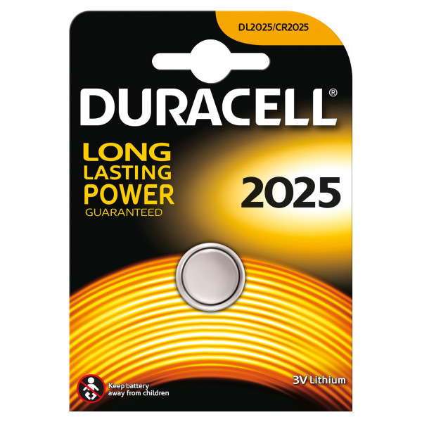 DURACELL 2025 B1 LITIO BOTON SPECIALISTICA ELECTRONICS