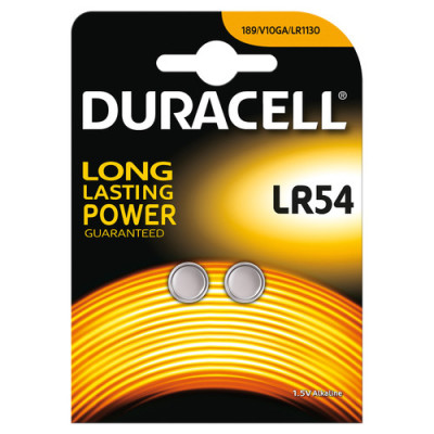 DURACELL LR54 B2 ALKALINE SPECIALISTICA ELECTRONICS