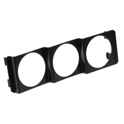 PANNELLO RADIO DIN CON 3 FORI 2  (52MM.)