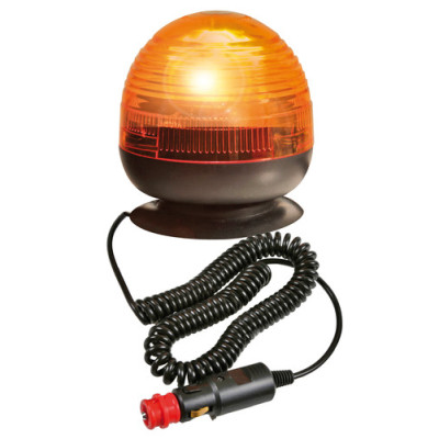 LAMPADA ROTANTE ALOGENA BASSA CON BASE MAGNETICA RH-4 