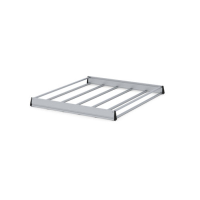 KARGO RACK  190X145 CM CESTA PORTAPACCHI PER VEICOLI COMM. ALLUMINIO