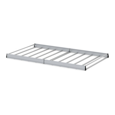 KARGO RACK  340X180 CM CESTA PORTAPACCHI PER VEICOLI COMM. ALLUMINIO