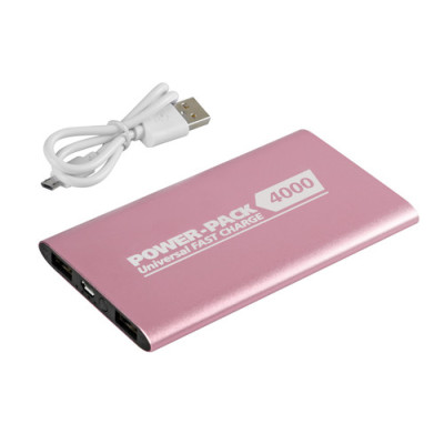 Power-Pack 4000 - Fast Charge - Rosa-Oro