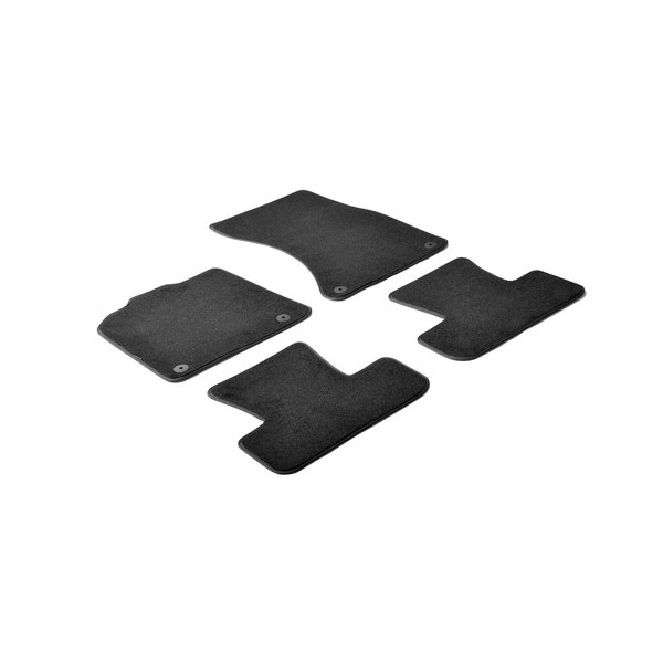 SR.TAP.MOQUETTE NERI COMPATIB C- AUDI Q5 11-08+