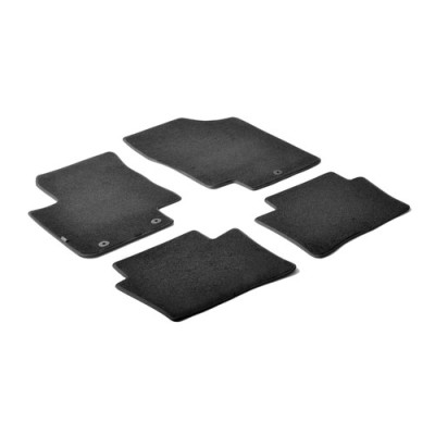 Set tappeti su misura in moquette - Nero -  Hyundai i20 3p (02-09+02-15) -  Hyundai i20 5p (02-09+10-14)