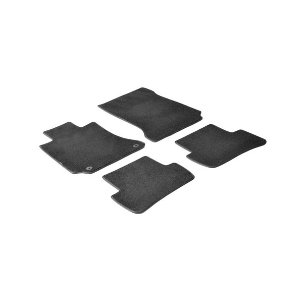 SR.TAP.MOQUETTE NERI COMPATIB C.-MERCEDES CLASSE C 2-07+