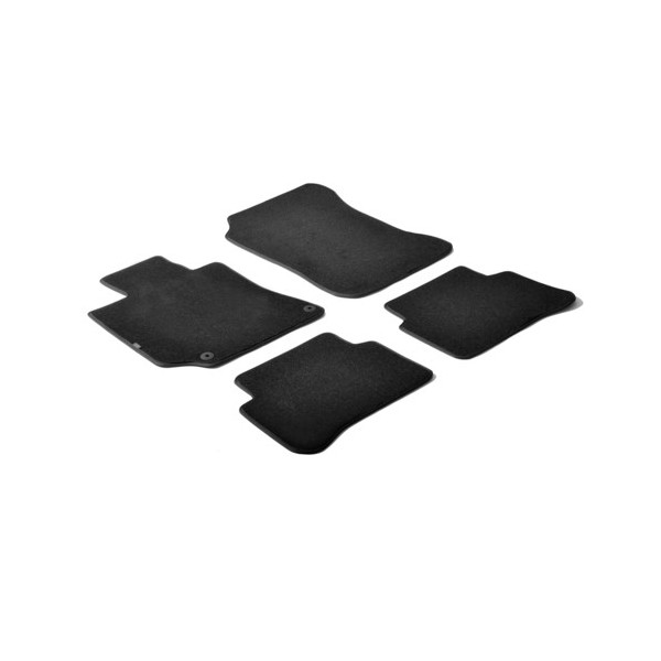 SR.TAP.MOQUETTE NERI COMPATIB CON MERCEDES CLASSE E 3-09+