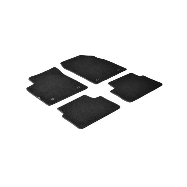 Set tappeti su misura in moquette - Nero -  Opel Vectra 4p (05-02+01-09) -  Opel Vectra 5p (10-02+01-09) -  Opel Vectra sw (01-0