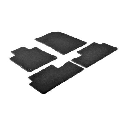 Set tappeti su misura in moquette - Nero -  Peugeot 508 4p (03-11+05-18) -  Peugeot 508 sw (03-11+05-18) -  Peugeot 508 Rxh (05-