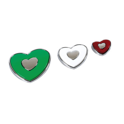  HEARTS  SET 3 PZ.SALVAPORTA TRICOLORE