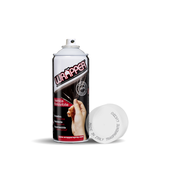 WRAPPER TRASPARENTE LUCIDO PE LLICOLA SPRAY REMOVIBILE  400 ML