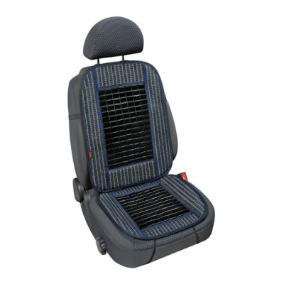 SCHIENALE  SHIATSU  BAMBU  NERO+BLU