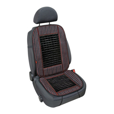 SCHIENALE  SHIATSU  BAMBU  NERO+ROSSO