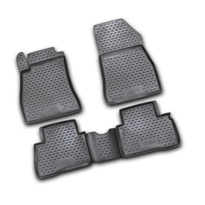 Set tappeti su misura in TPE -  Nissan Juke (10-10+06-14) - solo trazione ant. -  Nissan Juke (07-14+11-19)