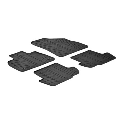 Set tappeti su misura in gomma -  Citroen DS5 (12-11+12-18)