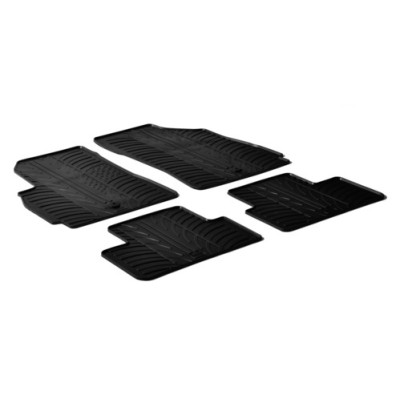 Set tappeti su misura in gomma -  Chevrolet Orlando (01-11+09-15)