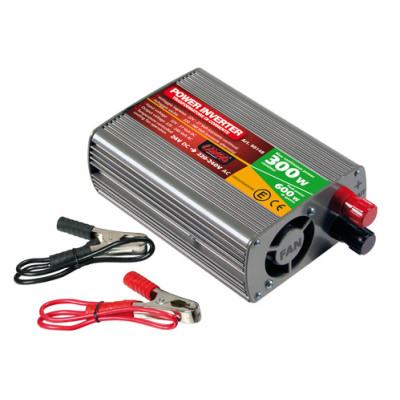 POWER INVERTER 300W 24-+220V  SPUNTO 600W ROHS