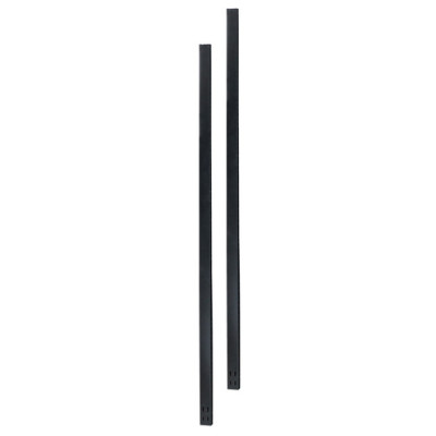 COPPIA MONTANTI 210CM NERI ( E ) BIFACCIALI