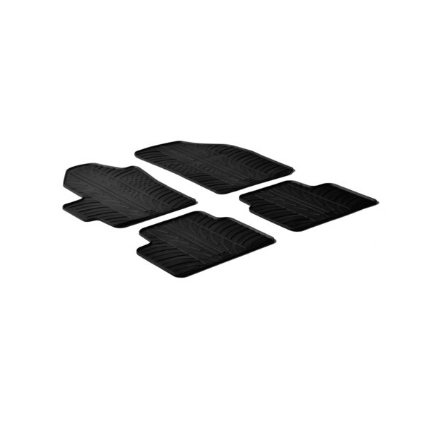 Set tappeti su misura in gomma -  Chevrolet Matiz (05-05+01-10)