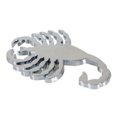 EMBLEMA CROMATO SCORPION 