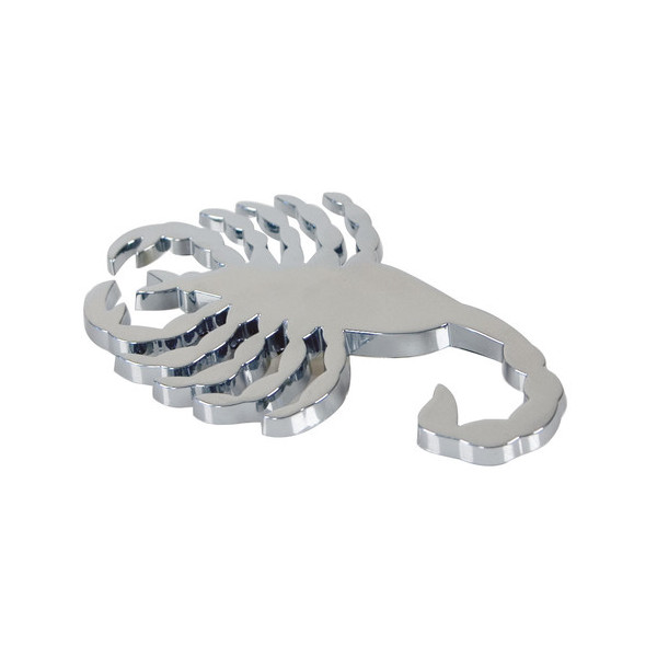 EMBLEMA CROMATO SCORPION 