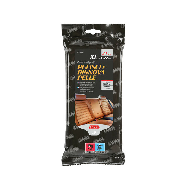 SALVIETTINE PULISCI E RINNOVA PELLE, 22X24CM - 24PZ