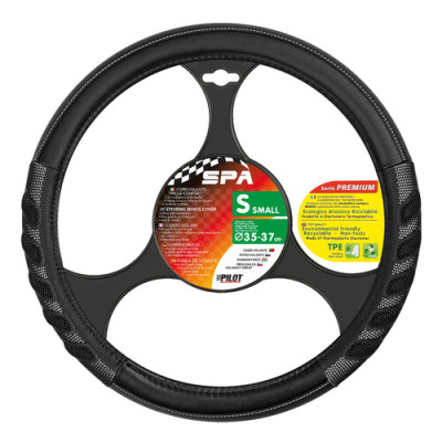 *COPRIVOLANTE SPA NERO-GRIGIO MISURA S 35-37 CM