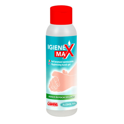 *IGIENEX MAX IGIENIZZ. MANI GEL 100ML ALCOL 75%