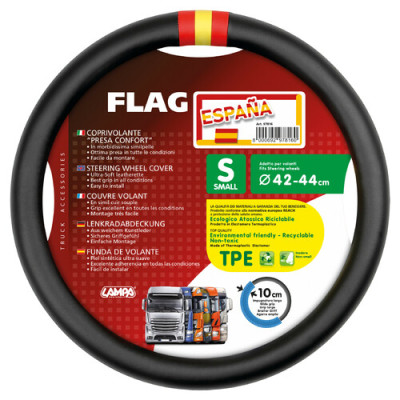COPRIVOLANTE  FLAG-SP  MISURA S 42-44 CM NERO