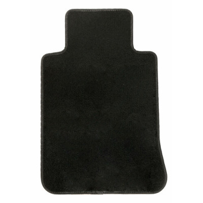 TAPPETO SINGOLO SC-4 LATO GUIDATORE IN MOQUETTE NERA