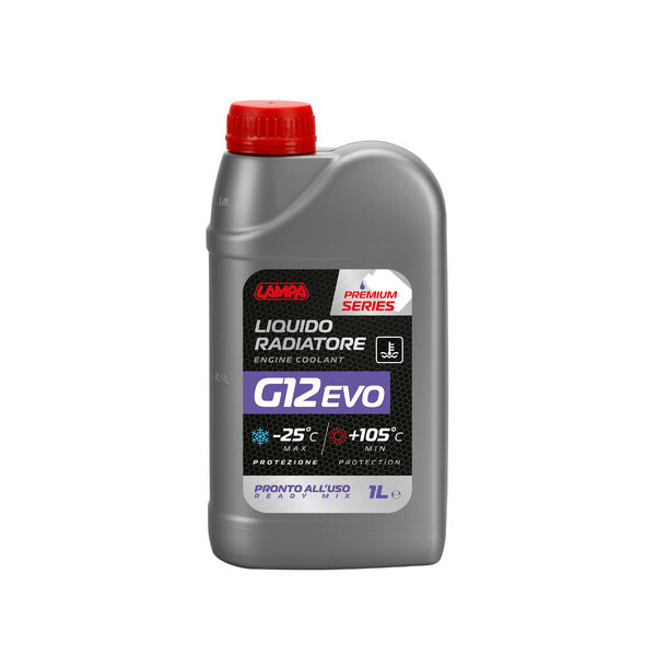 LIQUIDO RADIATORE G12 EVO  VIOLA  1L.(-25°C) FLACONE