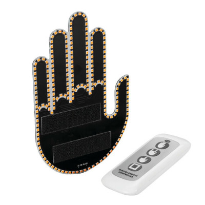 *EMBLEMA MANO MULTI FUNZIONE A LED