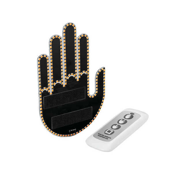 *EMBLEMA MANO MULTI FUNZIONE A LED