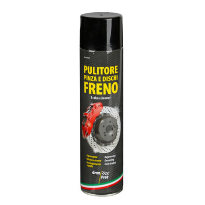 SPRAY PULITORE PINZE E DISCHI FRENO 600ML  GRAN PREE 