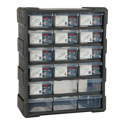 DISPLAY APPENDIBILE 18 SLOT PER ADATTATORI SPAZZOLE TERGI