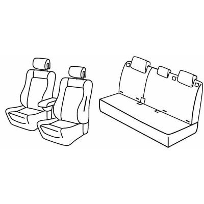 FOD.SUPERIOR NERO-BLU SU ORD. CITROEN C4 5P 10+