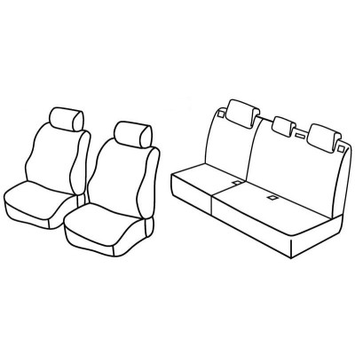 FOD.SUPERIOR NERO-BLU SU ORD. HYUNDAI I20 5P 12+14