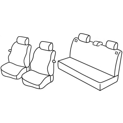 FOD.SUPERIOR NERO-BLU SU ORD. SEAT IBIZA 3P 02+09