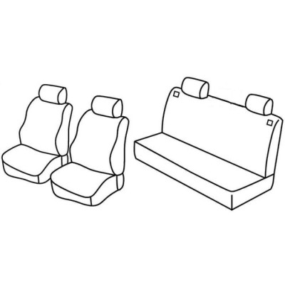 FOD.SUPERIOR NERO-BLU SU ORD. SEAT IBIZA 5P 02+09