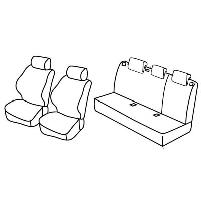 FOD.SUPERIOR NERO-BLU SU ORD. SEAT LEON 05+09