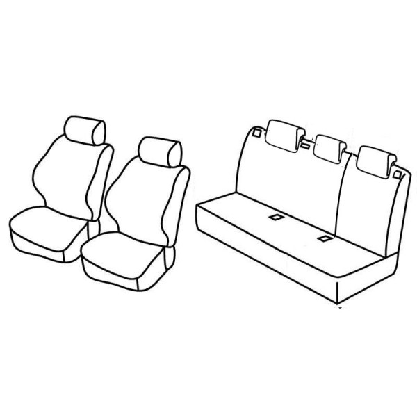 FOD.SUPERIOR NERO-BLU SU ORD. SEAT LEON 05+09