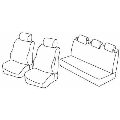 FOD.SUPERIOR NERO-BLU SU ORD. SEAT IBIZA 5P 08+