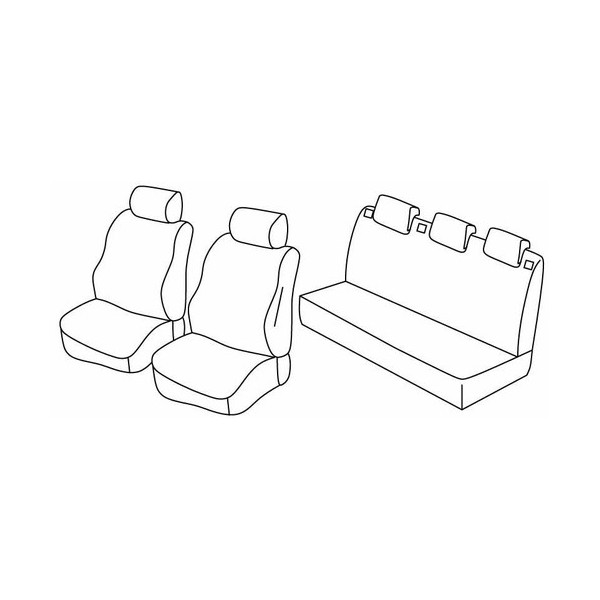 FOD.SUPERIOR NERO-BLU SU ORD. SEAT IBIZA 5P 08+