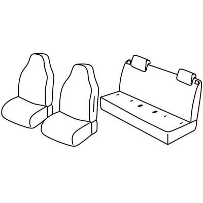 FOD.SUPERIOR NERO-BLU SU ORD. SEAT MI-SKODA CITIGO-VW UP12+