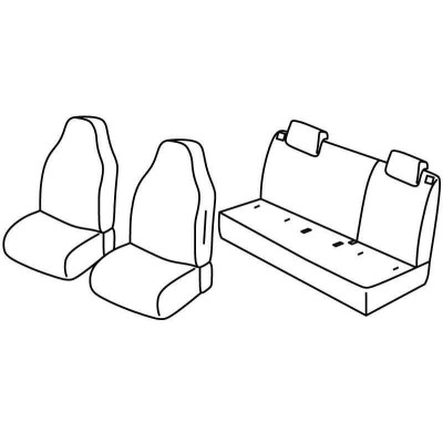 FOD.SUPERIOR NERO-BLU SU ORD. SEAT MI-SKODA CITIGO-VW UP12+