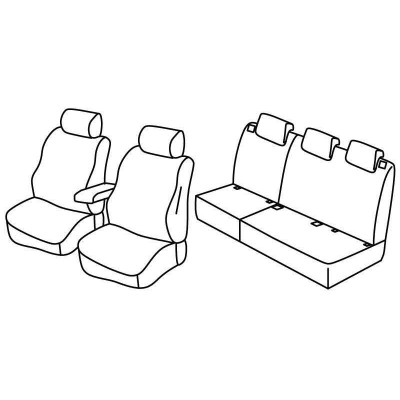 FOD.SUPERIOR NERO-BLU SU ORD. CITROEN C3 PICASSO 09+