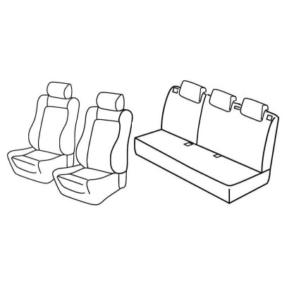 FOD.SUPERIOR NERO-BLU SU ORD. OPEL CORSA 5P 06+14
